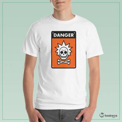 تی شرت مردانه danger rick
