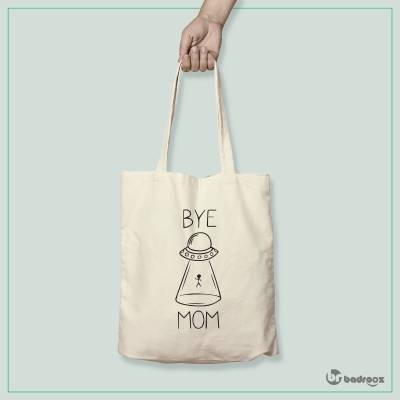 کیف خرید کتان bye mom