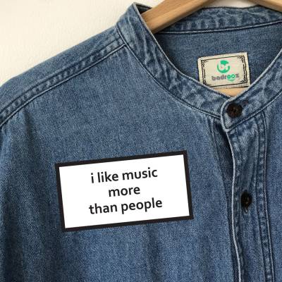 پچ حرارتی  i like music more than people