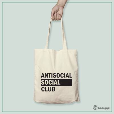 کیف خرید کتان antisocial club