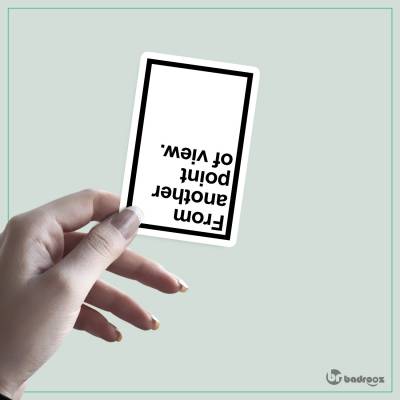 استیکر another point