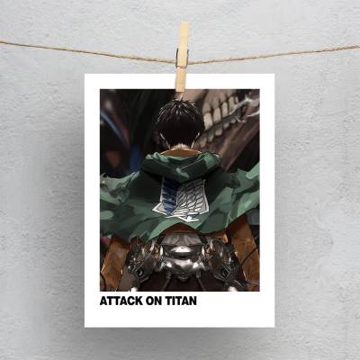 پولاروید Attack on Titan levi 2