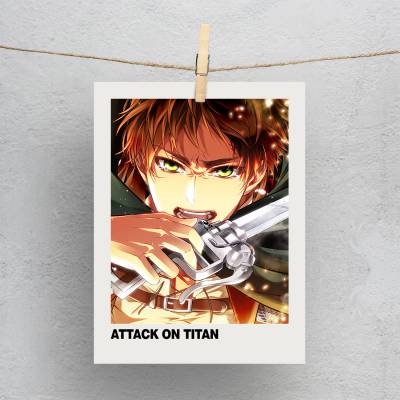 پولاروید Attack on Titan Eren 1