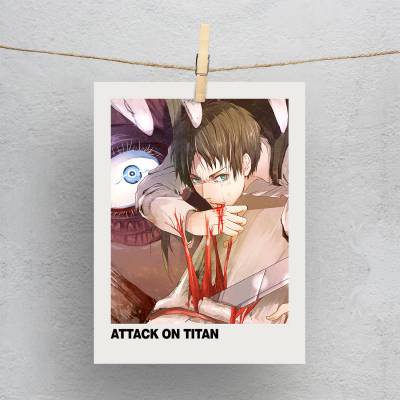 پولاروید Eren Yeager attack on titan