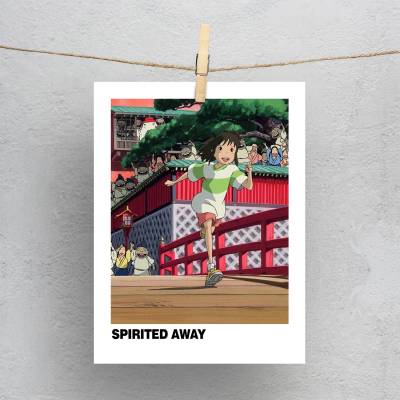 پولاروید Spirited Away انیمه