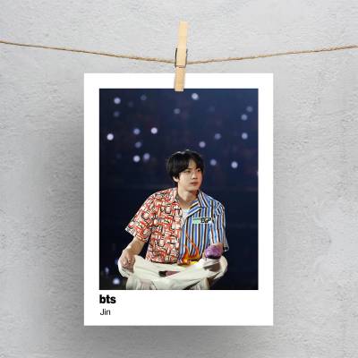 پولاروید bts kim seokjin