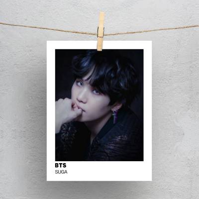 پولاروید  suga bts
