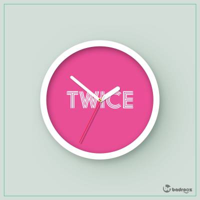 ساعت دیواری  twice 2