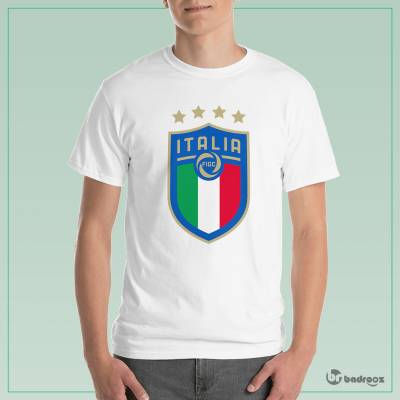 تی شرت مردانه لوگوی تیم ملی ایتالیا