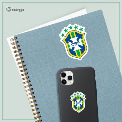 استیکر لوگوی تیم ملی برزیل