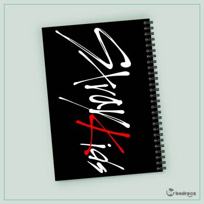 دفتر یادداشت  stray kids logo 2