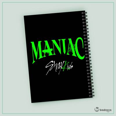 دفتر یادداشت stray kids maniac 