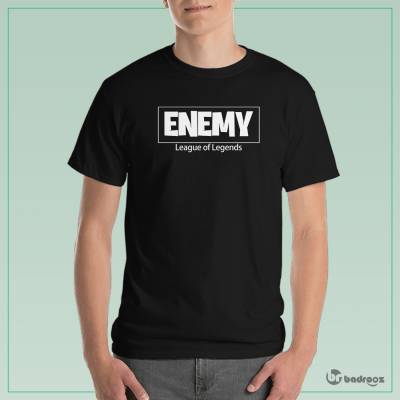 تی شرت مردانه League of Legends-enemy