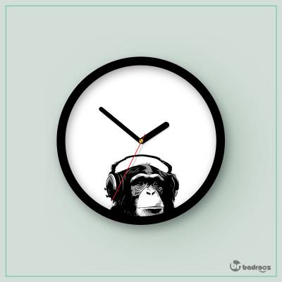 ساعت دیواری  monkey