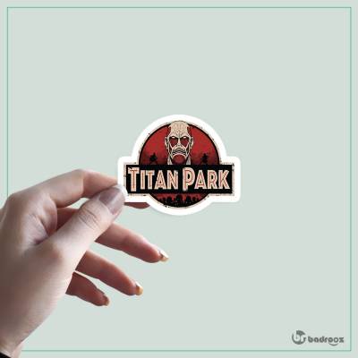 استیکر Anime attack on titan