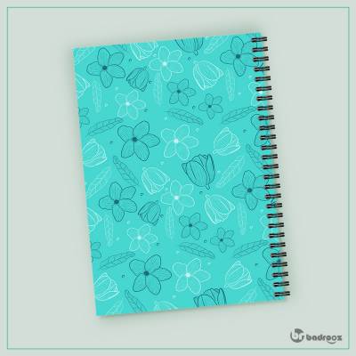 دفتر یادداشت Flower 12