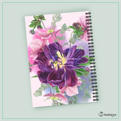 دفتر یادداشت Flower 20