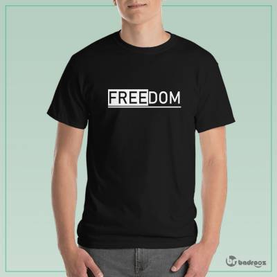 تی شرت مردانه freedom 1