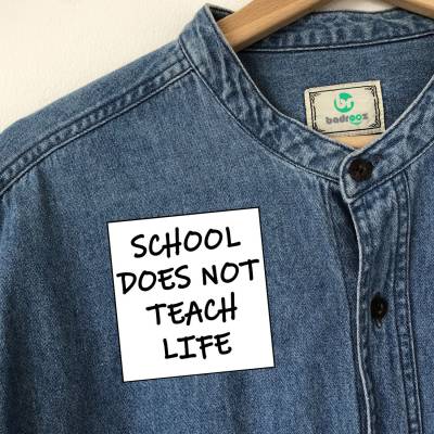 پچ حرارتی   school does not teach life