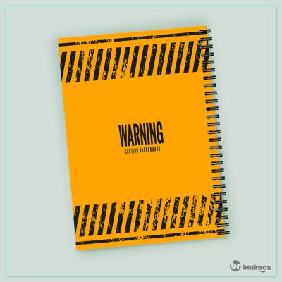 دفتر یادداشت Warning!