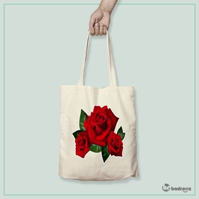 کیف خرید کتان red roses