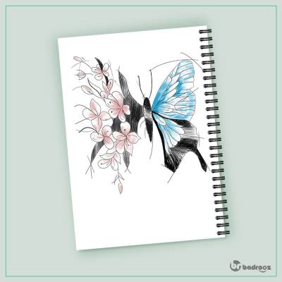 دفتر یادداشت butterfly