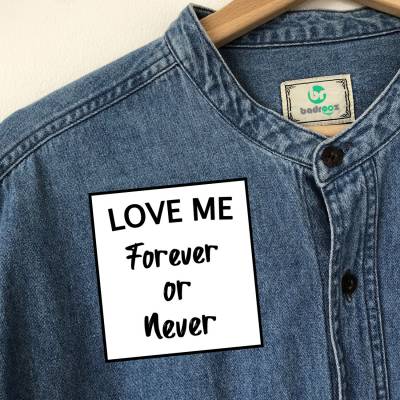 پچ حرارتی  love me forever or never