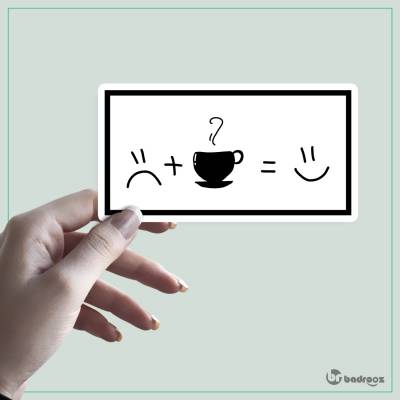 استیکر i need my coffee