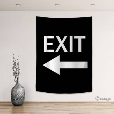 بک دراپ EXIT