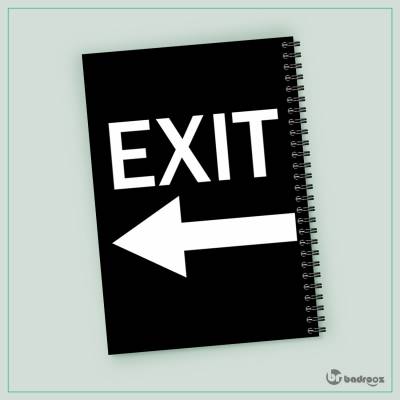 دفتر یادداشت EXIT