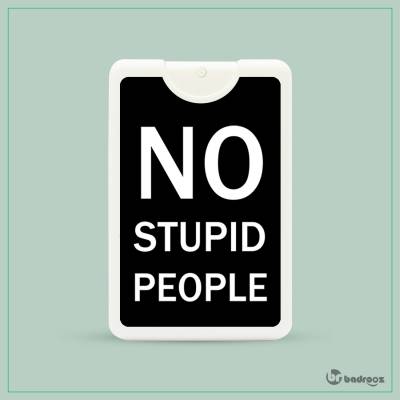 عطرجیبی NO STUPID PEOPLE