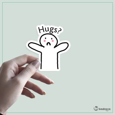 استیکر hugs