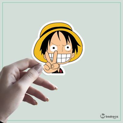 استیکر  Monkey D. Luffy