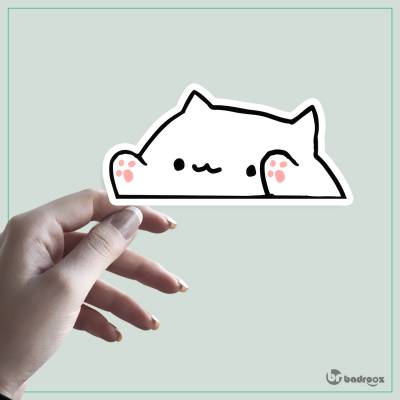 استیکر bongo cat