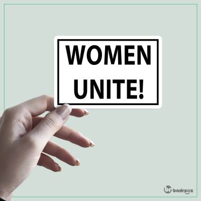 استیکر WOMEN UNITE