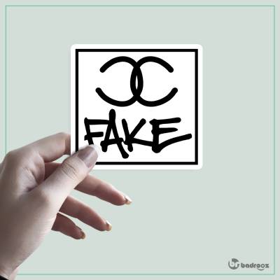 استیکر fake