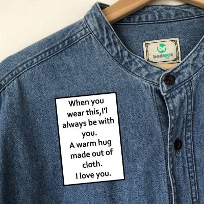 پچ حرارتی  When you wear this Il always be with you