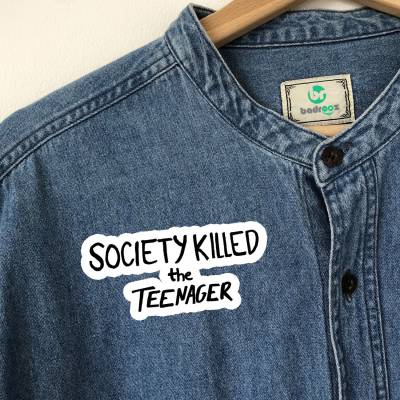 پچ حرارتی  SOCIETY KILLED the TEENAGER