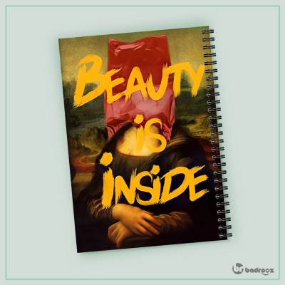 دفتر یادداشت BEAUTY IS INSIDE