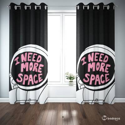 پرده پانچ i need more space