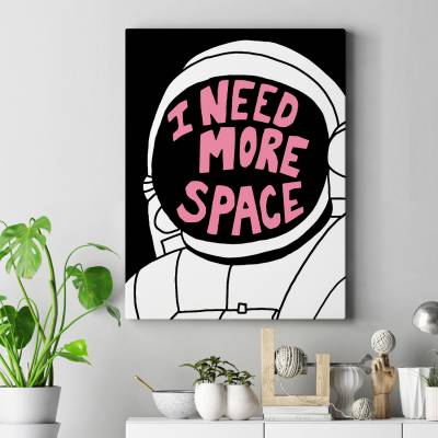 تابلو کنواس i need more space