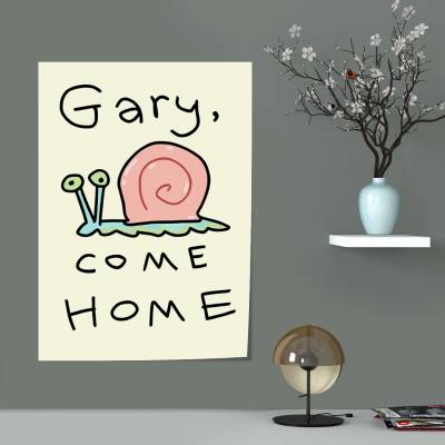 پوستر سیلک gary come home