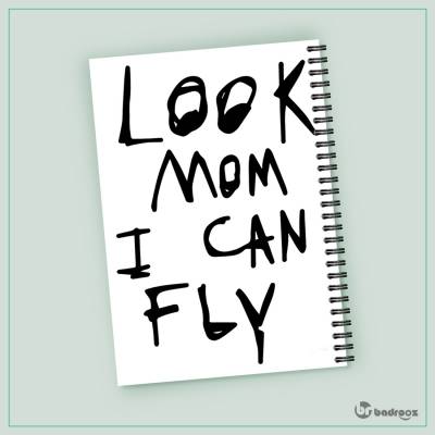 دفتر یادداشت look mom i can fly