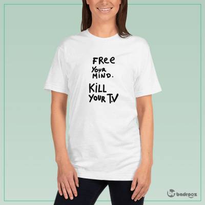 تی شرت زنانه free your mind
