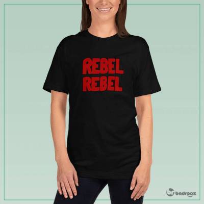 تی شرت زنانه rebel rebel