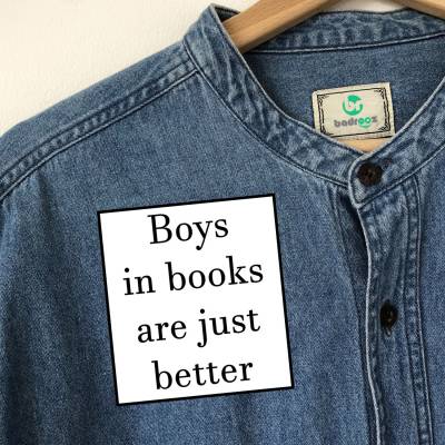 پچ حرارتی  Boys in books are just better