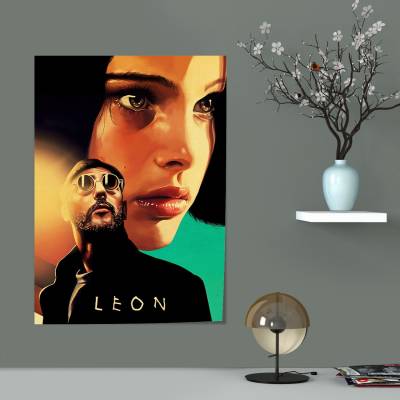 پوستر سیلک leon fanart