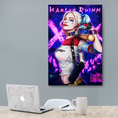 شاسی  harley quinn FANART