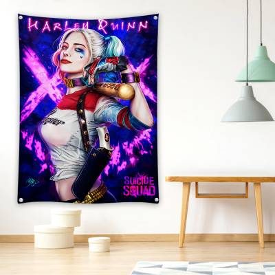 دراپ بنر harley quinn FANART