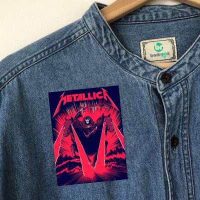 پچ حرارتی  metallica artwork